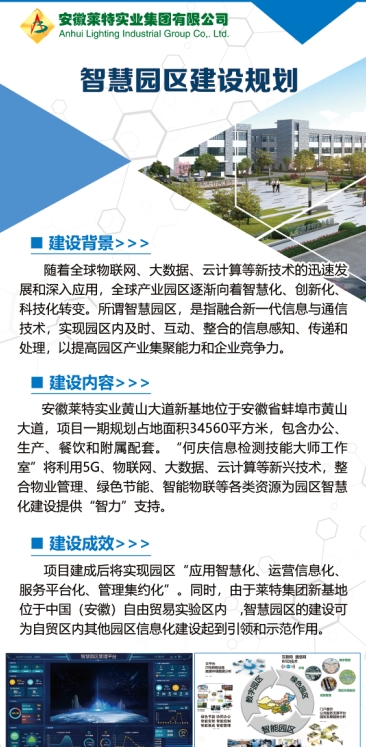 安徽莱特集团智慧园区项目顺利通过验收